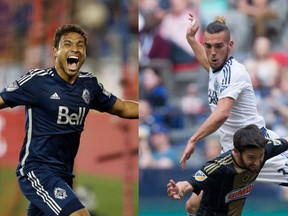 Kianz Froese (left) and Russell Teibert (right) will be involved in the MLS's all-star festivities next week.