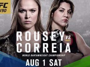 UFC 190 Poster