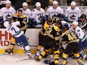 Whitecaps-Dallas might not be Canucks-Bruins in its intensity, but the rivalry is good for the game. (Files, Boston Globe)