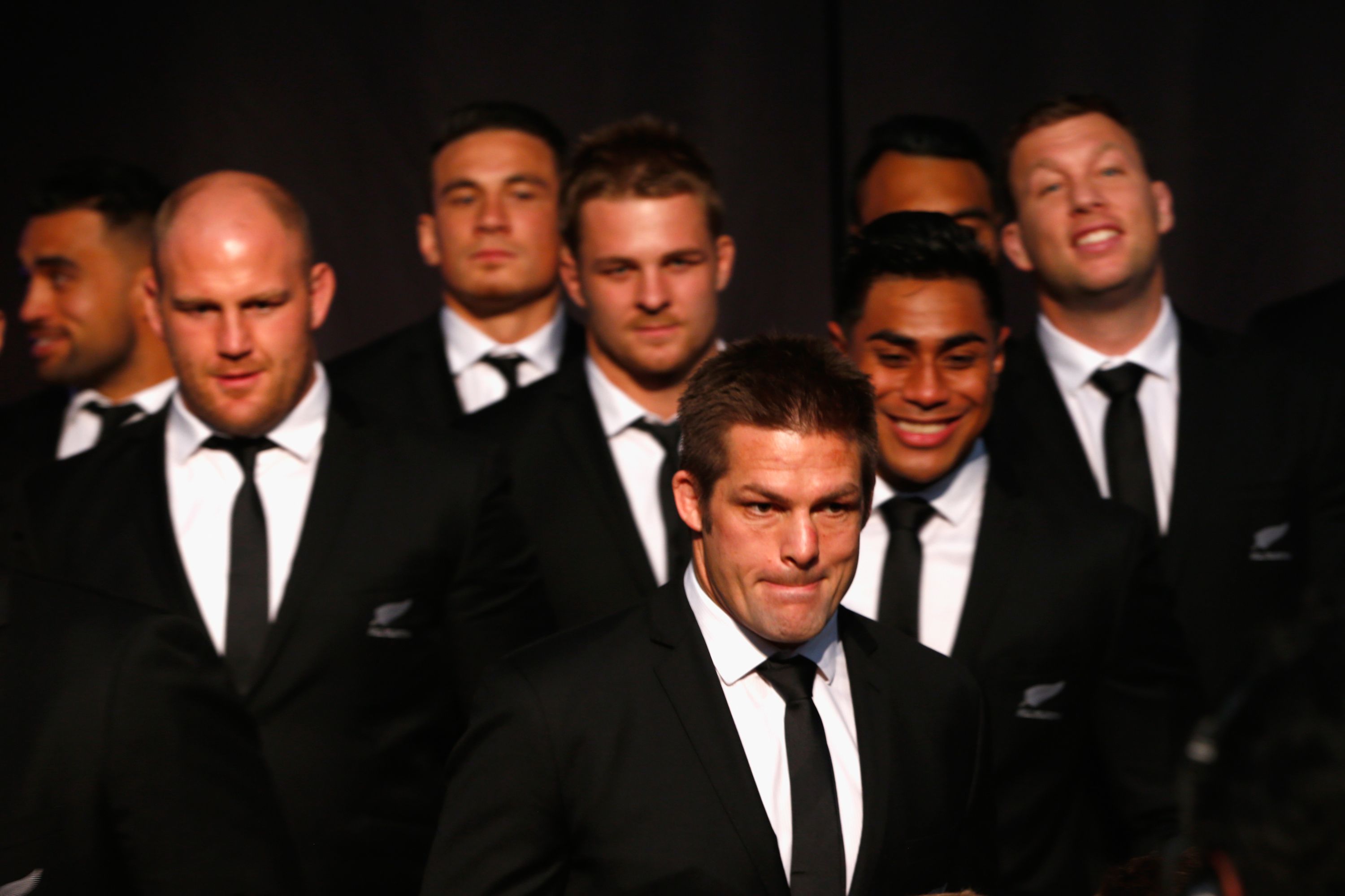 XXX during the New Zealand All Blacks Rugby World Cup team announcement at Parliament House on August 30, 2015 in Wellington, New Zealand.