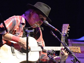 Neil Young + Promise of the Real - Solo acoustic, full band acoustic and raging rock jams featuring material from both The Monsanto Years album and Young’s entire catalogue. Partial proceeds support the Athabasca Chipewyan First Nation legal defense fund. •  Queen Elizabeth Theatre, 630 Hamilton St. •  Oct. 5, 7:30 p.m. •  $75-$199, ticketmaster.ca (Photo: Troy Fleece/Regina Leader-Post)