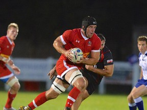 Jamie Cudmore is now 2-0 as Canada's captain.