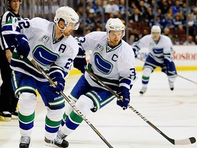 Once upon a time, the Sedins played a lot. The Canucks won more then, too.