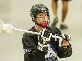 Garrett Billings, shown in his Langley Thunder days, is back at the LEC this winter with the Vancouver Stealth. (Province Files.)