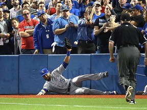 K.C. Royals right fielder Alex Rios was tough on his former team — and their fans — in Game 4.
