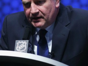 Jim Benning had options to retain Frank Corrado, but couldn't broker a trade and didn't want to go LTIR route with Chris Higgins (Getty Images via National Hockey League).