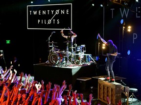 Twenty One Pilots - American musical duo from Columbus, Ohio, tour in support of their latest album, Blurryface. • Queen Elizabeth Theatre, 630 Hamilton St. • April 10 and April 11, 7:30 p.m. • $39.50/$29.50, ticketmaster.ca, livenation.com (Getty Images)