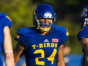 Terrell Davis has made a smooth change from offence to defence with the UBC Thunderbirds. (Richard Lam, UBC athletics)