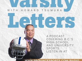 Varsity Letters is back from its one-week hiatus and jumping straight into a busy weekend of high school and college sports in the Lower Mainland. Abbotsford Panthers coach Jay Fujimura and South Delta Sun Devils offensive coordinator Mark McDonald join the show to talk high school football, and SFU men’s soccer coach Clint Schneider comes aboard to talk about the Clan’s big home weekend.