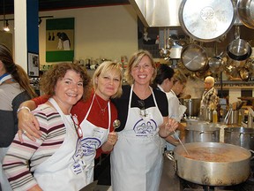 Anyone can participate in a Soup Sisters event, which produces about 150-200 servings of soup that are then donated to a local shelter. (Photo submitted)