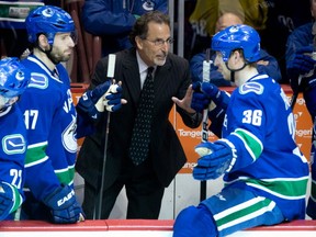 He was coach for just one season, but will ex-Canucks bench boss John Tortorella get a video tribute when he visits Rogers Arena on Thursday. THE CANADIAN PRESS/Darryl Dyck