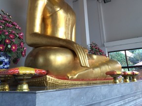 A very large Buddha at Golden Mount