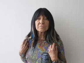 Canadian singer Buffy Saint-Marie talks with Dana Gee on the DGP podcast. THE CANADIAN PRESS/Chris Young