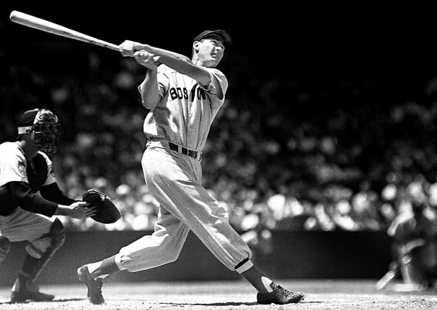 Ted Williams, baseball player.