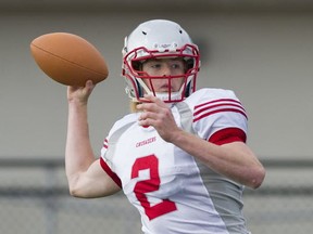 Holy Cross quarterback Patrick Shoemay has been a Crusaders' fan his entire life. (PNG photo)