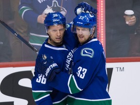 Who's the right winger for Henrik?. THE CANADIAN PRESS/Darryl Dyck