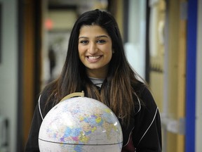 Stratford Hall's Inaara Merani holds her world in the greatest regard. (PNG photo)