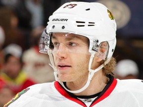 Patrick Kane is celebrating his 28th birthday today. (Getty Images via National Hockey League).