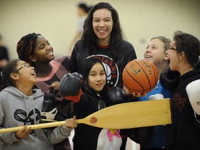 Britannia's Lauren Powell is a beacon of hope for young girls in East Vancouver. (PNG photo)