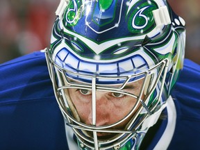 The only effort to beat Ryan Miller on Wednesday came on a penalty shot as the Canucks starter responded with a strong 32-save effort in a 2-1 victory over the Rangers. (Getty Images via National Hockey League).