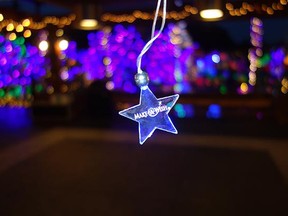 Sales of glow star necklaces help VanDusen Botanical Garden raise funds for the Make-A-Wish Foundation every holiday season.