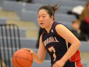 Cecilia Bao and the Winston Churchill Bulldogs were 63-54 losers to the Handsworth Royals in early action Saturday from the Centennial Top 10 Shoot-Out tournament in Coquitlam. (PNG photo)