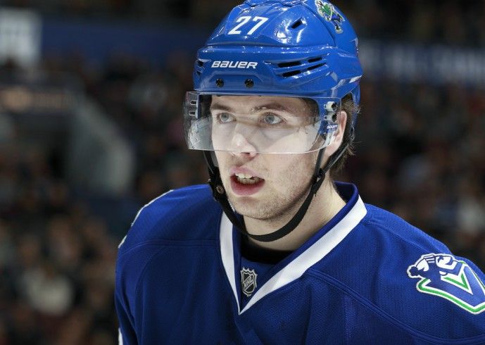 Ben Hutton played 39 college games last season. The rookie played his 43rd NHL game Tuesday and the rigorous of the grind caught up to him. (Getty Images via National Hockey League). 