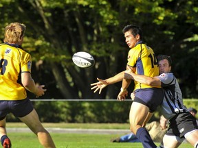 When BC Bears won the Canadian Rugby Championship in 2009, young players like Sean Duke were in the mix. (Sam Leung / The Province)
