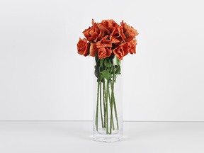 Doritos Ketchup roses, a unique gift being offered in Vancouver this week.