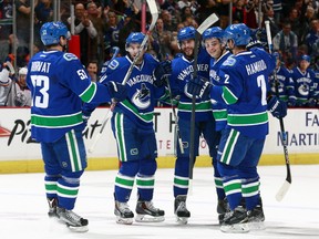 The NHL trade deadline is quickly approaching. How do things stand for the Canucks? ( Jeff Vinnick/NHLI via Getty Images)