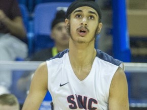 SWC's Karn Virk helped his team to the Lower Mainland Quad A title Friday in Richmond. (PNG file photo)