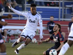 Deybi Flores is staking a claim to a spot in the Whitecaps midfield. (Alex McIntyre/Arizona Daily Star via AP)