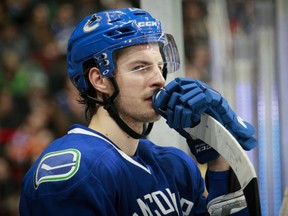 Andrey Pedan has gone from project to prospect and is expected to crack the Canucks roster next season. (Getty Images via National Hockey League).