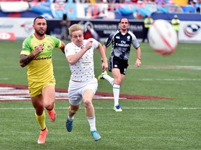 Quade Cooper had a mixed first weekend of rugby 7s. Will he get his second chance in Vancouver? (Photo by David Becker/Getty Images)