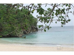 The beautiful and secluded Fisherman’s Cove in Port Antonio, Jamaica. Jane Stevenson/Toronto Sun