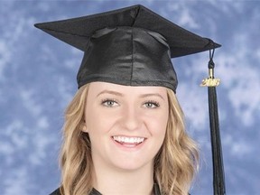 Carlee De Boer was well known as a high school athlete in Enderby.      — Gofundme.com