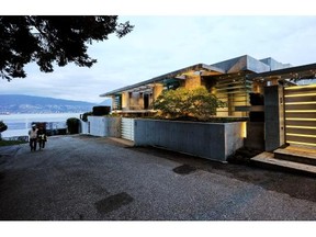 The Chip Wilson house on Point Grey Road in Vancouver is assessed at $64.87 million.     Mark van Manen/PNG files