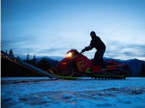 The snowmobilers are from the Vernon area and were reported missing Sunday night.