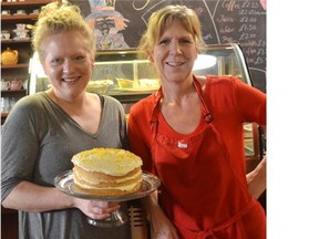 English Tarts owners Bethan Lavie and Ruth Janes proudly bake British confections daily.