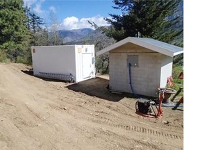 A First Nation community near Lytton got this water treatment plant because of collaboration among First Nations, UBC and industry partners.   — Submitted photo