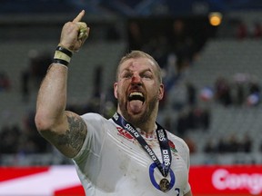 James Haskell had a strong Six Nations for England. Now he was to play sevens for Team GB in Rio. (AP Photo/Christophe Ena)