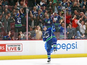 Alex Burrows looks like he's soon to be an ex-Canuck. (Photo by Jeff Vinnick/NHLI via Getty Images)