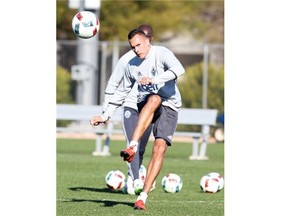 ‘For us, as a group, the addition has been excellent,’ Whitecaps assistant coach Gordon Forrest said of newcomer Blas Pérez.
