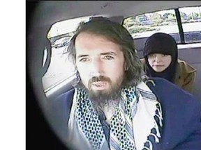 John Nuttall and Amanda Korody are shown in a still image taken from RCMP undercover video.    — The Canadian Press files