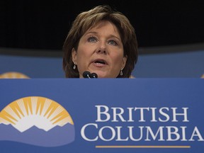 B.C. Premier Christy Clark.