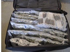Police believed the seized drugs hold an estimated street value of over half a million dollars.