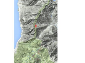 St. Marks Summit is between Cypress Mountain ski area and the Lions.