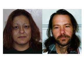 Violet Miharija (left) and David Fomradas are wanted on Canada-wide warrants for leaving the Forensic Psychiatric Hosptial in Coquitlam.