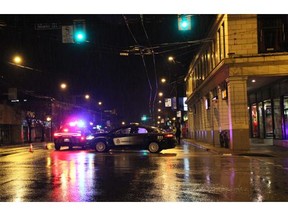 An 81-year-old man was struck and killed while crossing East Brodway Thursday night in Vancouver.