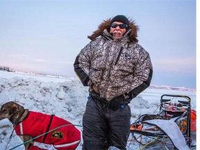 Jeff King is photographed after arriving at the Unalakleet, Alaska, checkpoint in the Iditarod. A person on a snowmobile drove into two dog teams competing in the Iditarod Trail Sled Dog Race early Saturday, killing one dog and injuring at least three others. Mushers Aliy Zirkle and Jeff King were attacked outside the village of Nulato, a community of 236 on the Yukon River a little more than halfway into the 1,000-mile (1,600-kilometre) race to Nome.